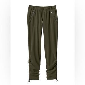 Athleta Athleta aspire ankle pant 0 green joggers lounge casual